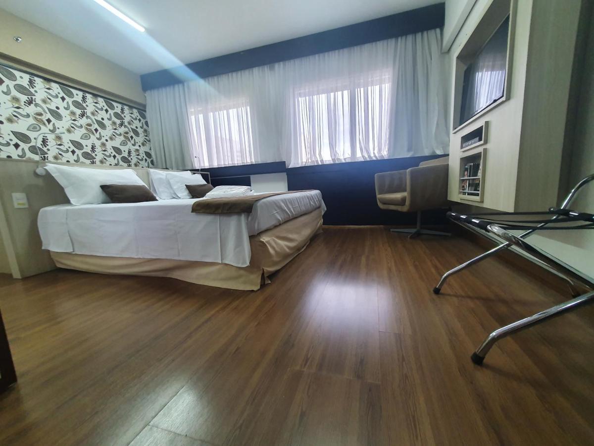 Lindo Flat Em Hotel 4 Estrelas Na Bela Vista São Paulo Exterior foto